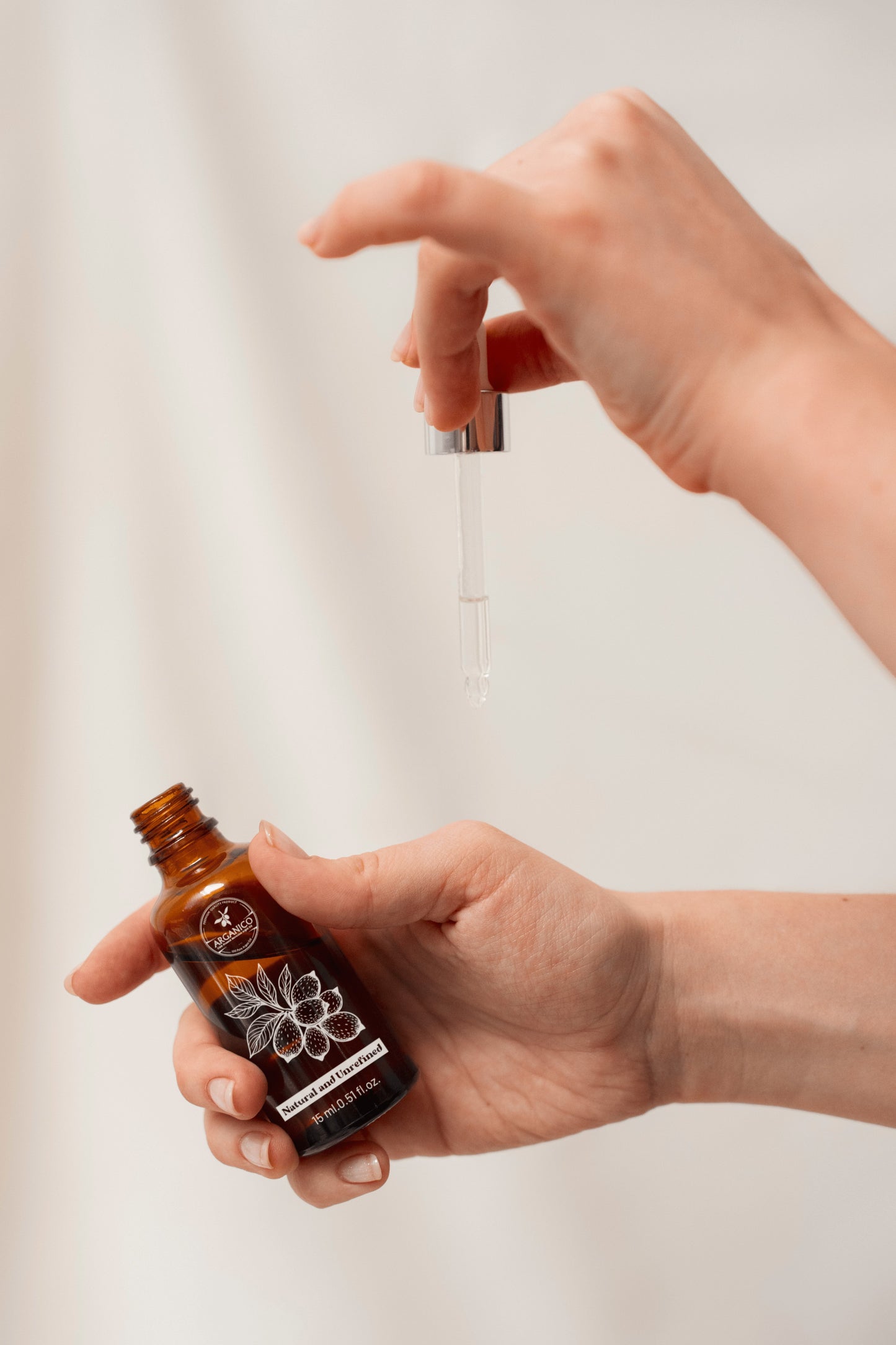 100% Pure Arganolie - Natuurlijk & Onbewerkt - Voor Huid en Haar-Arganico