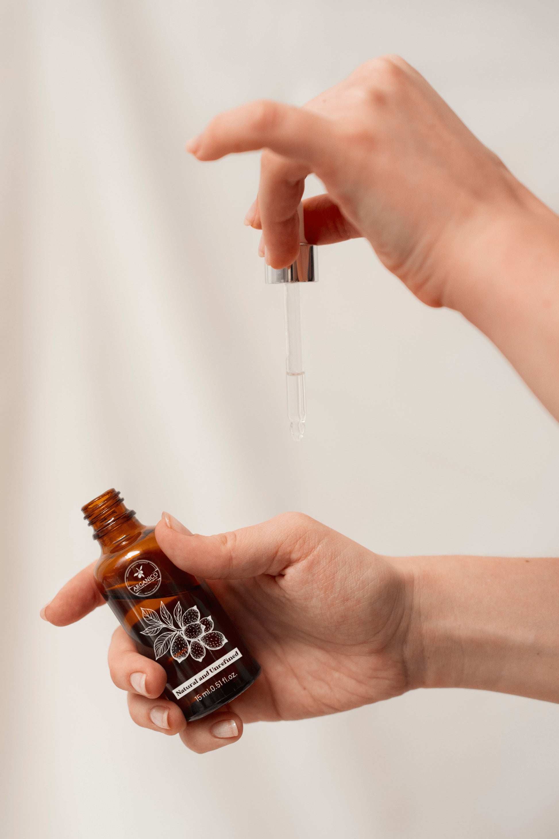 100% Pure Arganolie - Natuurlijk & Onbewerkt - Voor Huid en Haar-Arganico